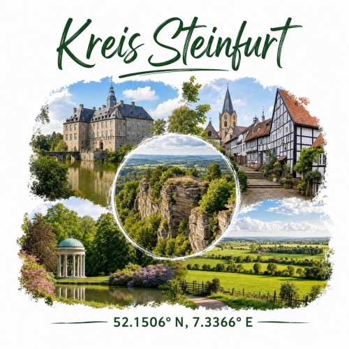 Tasse »Kreis Steinfurt«