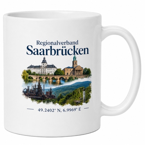 Tasse »Regionalverband Saarbrücken«