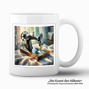 Tasse "Die Kunst des Nähens -...