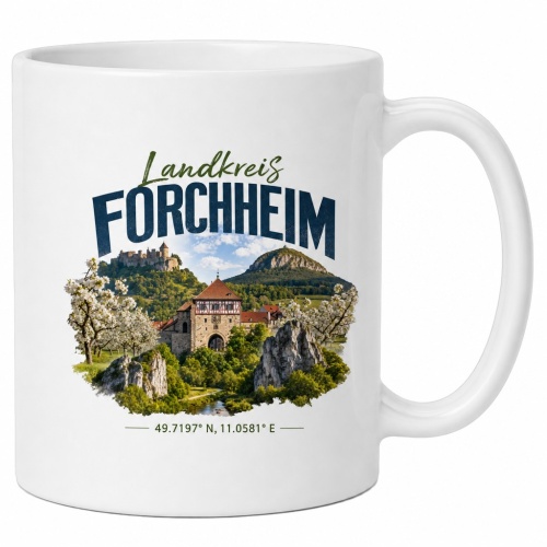 Tasse »Landkreis Forchheim«