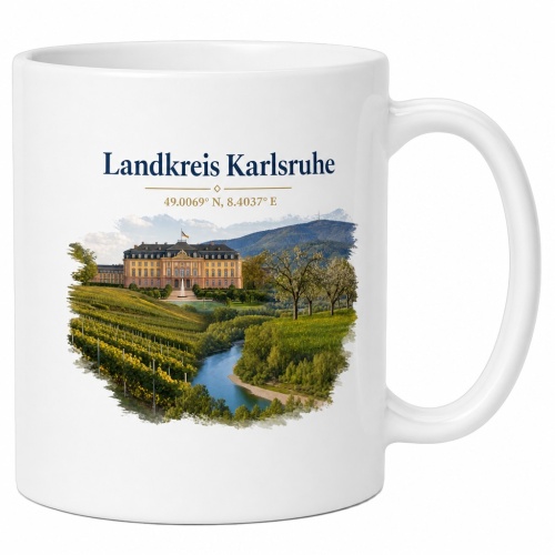 Tasse »Landkreis Karlsruhe«