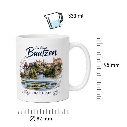 Tasse »Landkreis Bautzen«