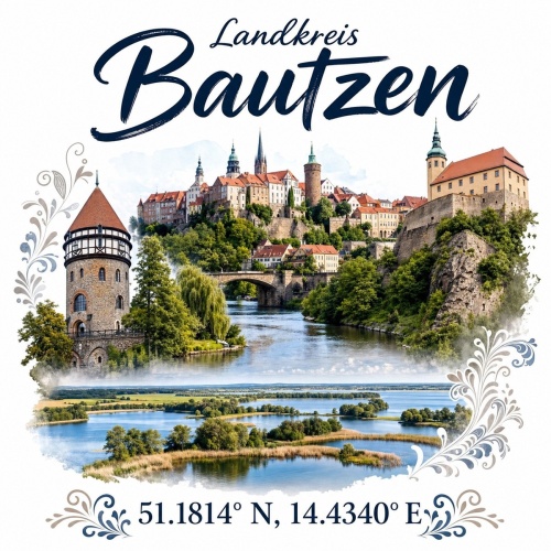 Tasse »Landkreis Bautzen«