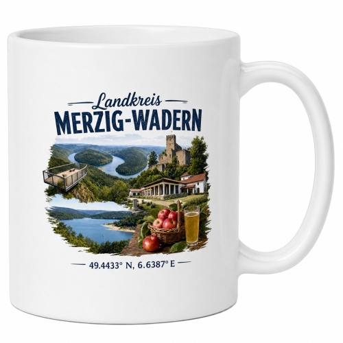 Tasse »Landkreis Merzig-Wadern«