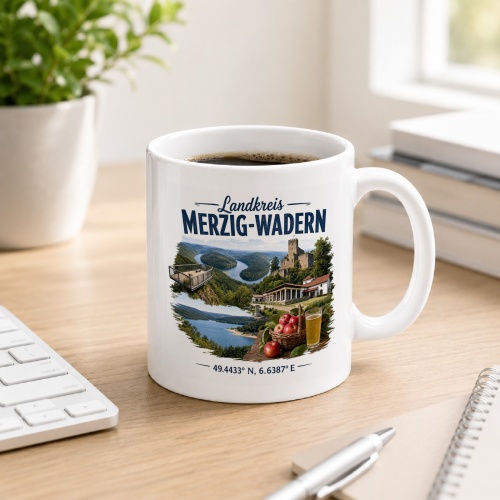 Tasse »Landkreis Merzig-Wadern«