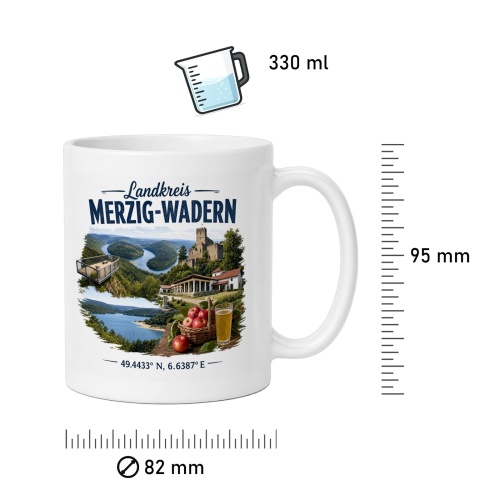 Tasse »Landkreis Merzig-Wadern«