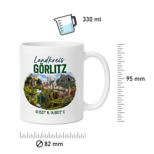 Tasse »Landkreis Görlitz«