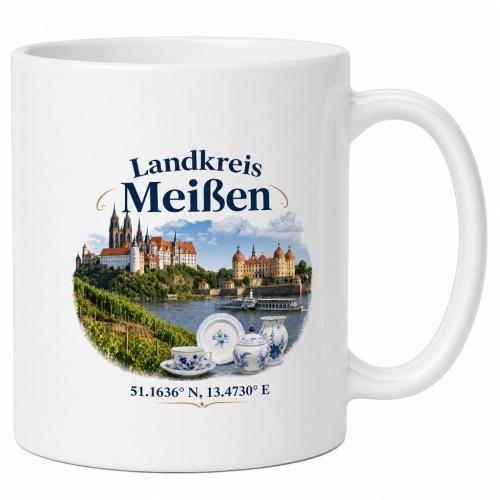 Tasse »Landkreis Meißen«