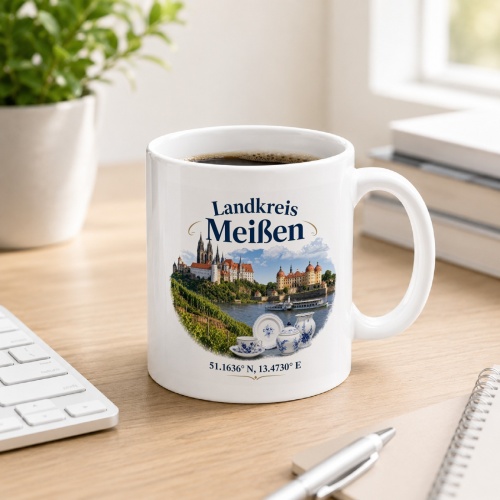 Tasse »Landkreis Meißen«