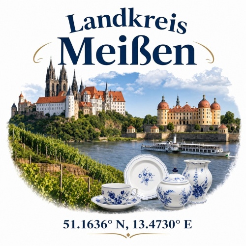 Tasse »Landkreis Meißen«