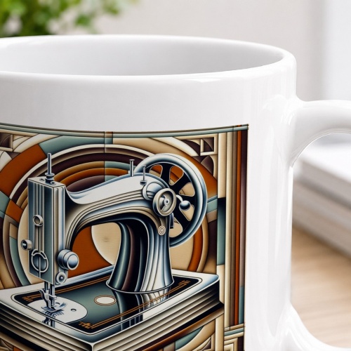 Tasse »Die Kunst des Nähens - Art Déco«