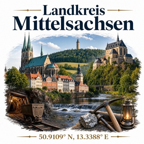 Tasse »Landkreis Mittelsachsen«
