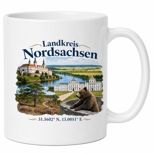 Tasse »Landkreis Nordsachsen«