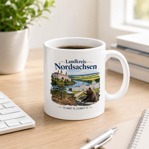 Tasse »Landkreis Nordsachsen«