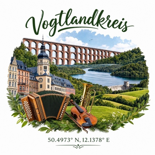 Tasse »Vogtlandkreis«