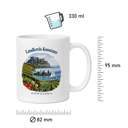 Tasse »Landkreis Konstanz«