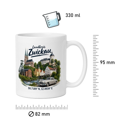 Tasse »Landkreis Zwickau«