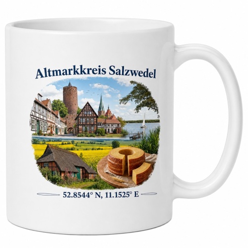 Tasse »Altmarkkreis Salzwedel«