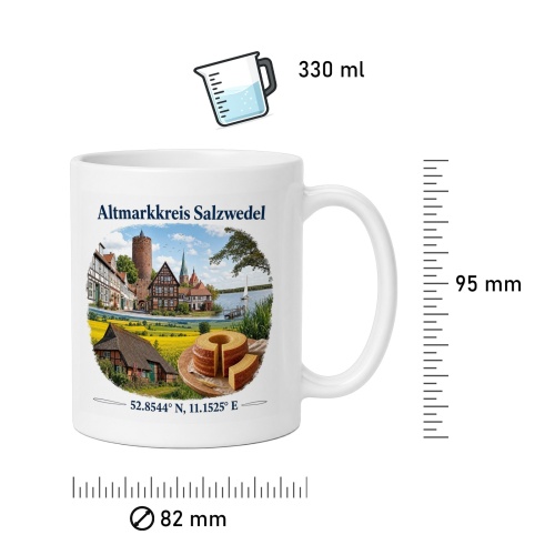 Tasse »Altmarkkreis Salzwedel«