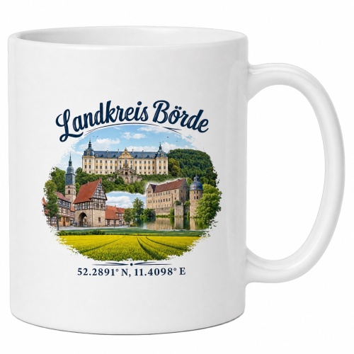Tasse »Landkreis Börde«