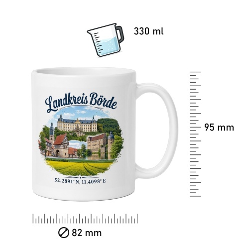Tasse »Landkreis Börde«