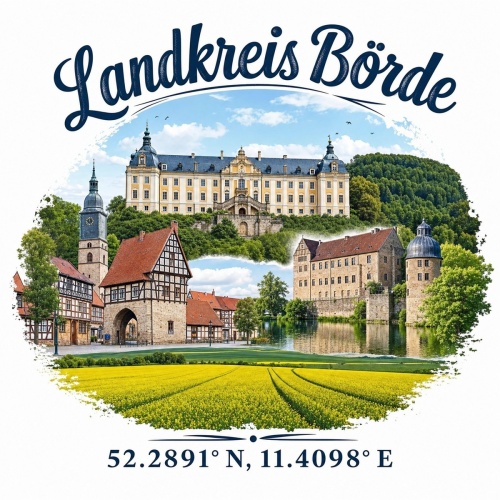 Tasse »Landkreis Börde«