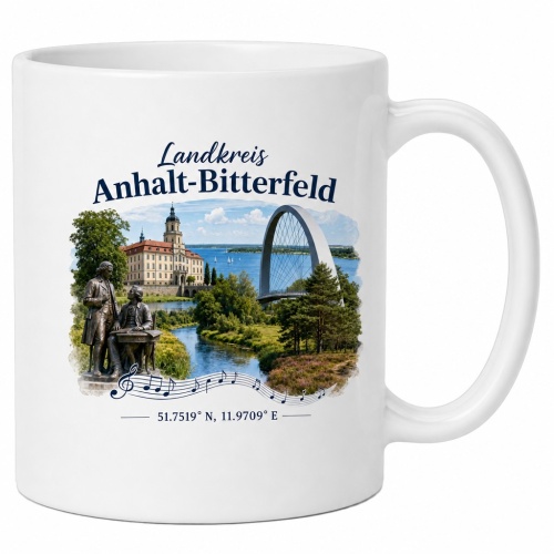 Tasse »Landkreis Anhalt-Bitterfeld«