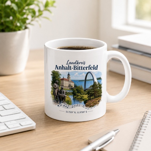 Tasse »Landkreis Anhalt-Bitterfeld«