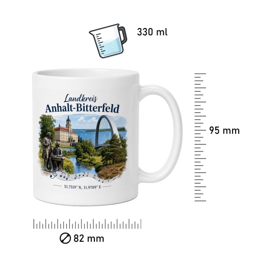 Tasse »Landkreis Anhalt-Bitterfeld«