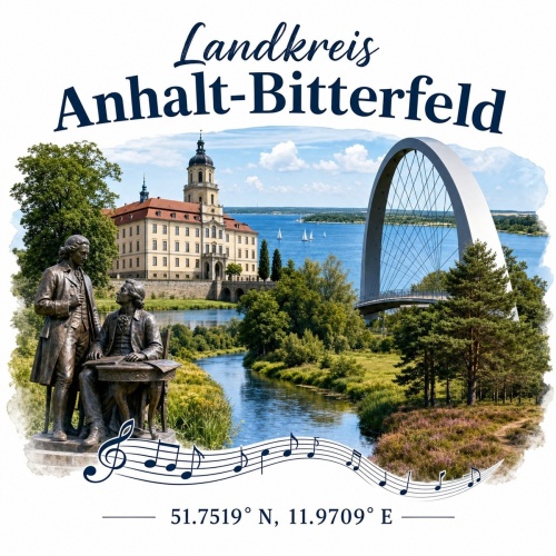 Tasse »Landkreis Anhalt-Bitterfeld«