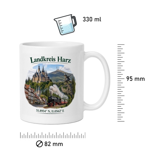 Tasse »Landkreis Harz«