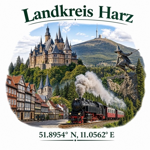 Tasse »Landkreis Harz«