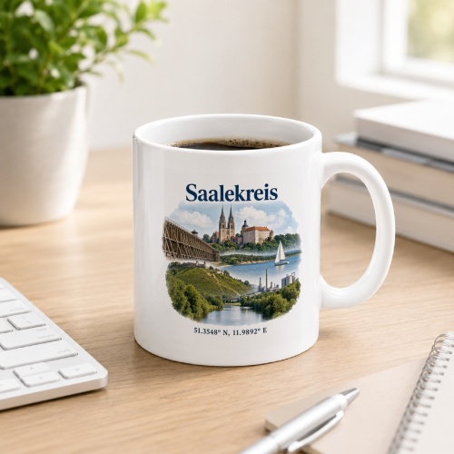 Tasse »Saalekreis«