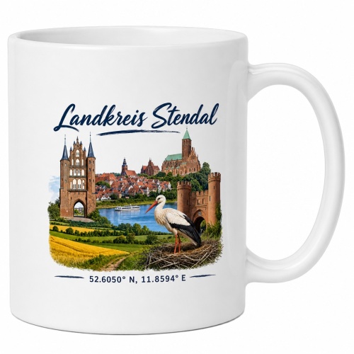 Tasse »Landkreis Stendal«