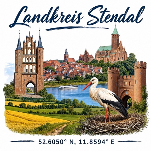 Tasse »Landkreis Stendal«