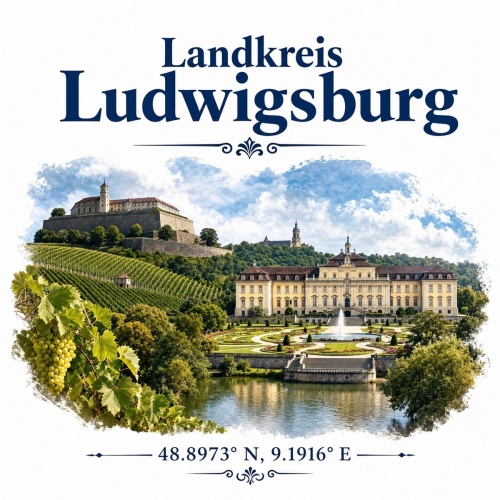Tasse »Landkreis Ludwigsburg«