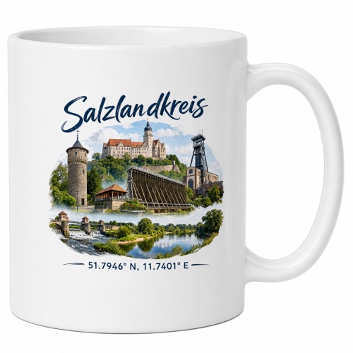Tasse »Salzlandkreis«
