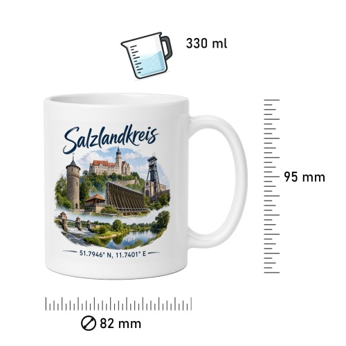 Tasse »Salzlandkreis«