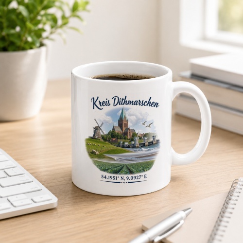 Tasse »Kreis Dithmarschen«