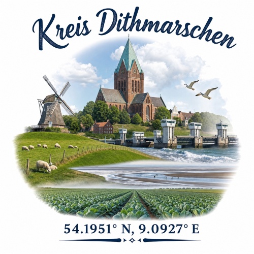Tasse »Kreis Dithmarschen«