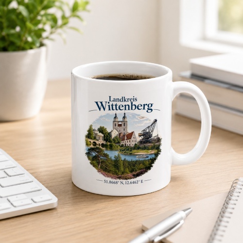Tasse »Landkreis Wittenberg«