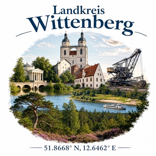 Tasse »Landkreis Wittenberg«