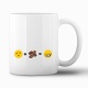 Tasse »Emojis & Kaffeebohnen«