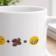 Tasse »Emojis & Kaffeebohnen«