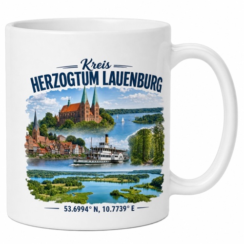 Tasse »Kreis Herzogtum Lauenburg«
