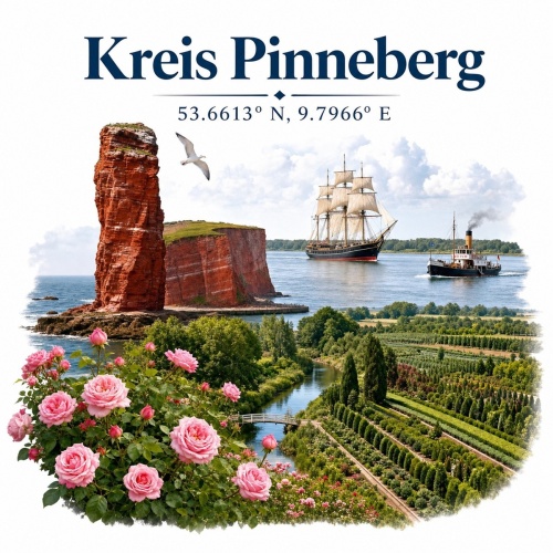 Tasse »Kreis Pinneberg – Sehenswürdigkeiten«