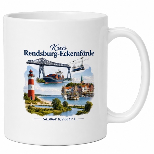 Tasse »Kreis Rendsburg-Eckernförde«