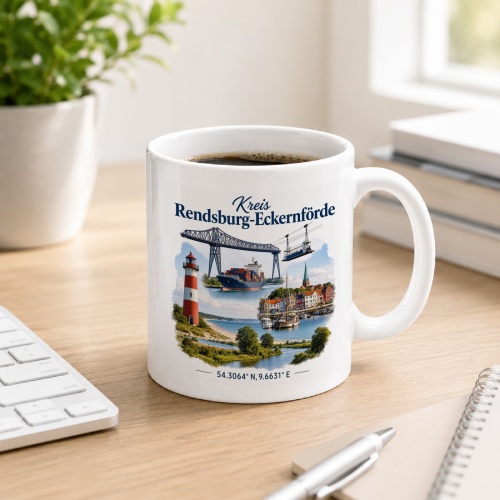 Tasse »Kreis Rendsburg-Eckernförde«