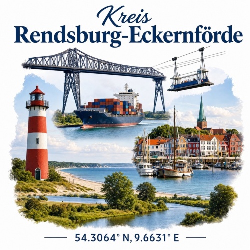 Tasse »Kreis Rendsburg-Eckernförde«