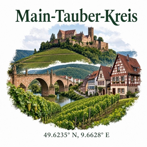 Tasse »Main-Tauber-Kreis«